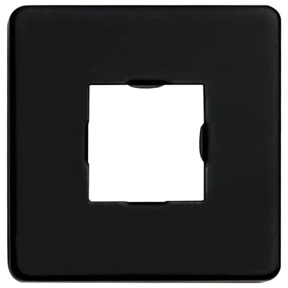 Shower Support Arm Square Stainless Steel 201 Black 40 cm