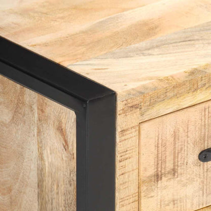 320229 vidaXL Bedside Cabinet 40x35x55 cm Solid Mango Wood