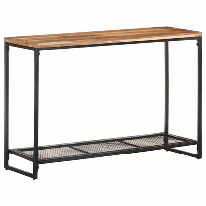 320249 vidaXL Console Table 110x35x75 cm Solid Acacia Wood