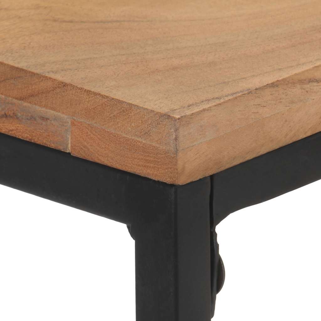 320249 vidaXL Console Table 110x35x75 cm Solid Acacia Wood