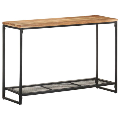 320249 vidaXL Console Table 110x35x75 cm Solid Acacia Wood