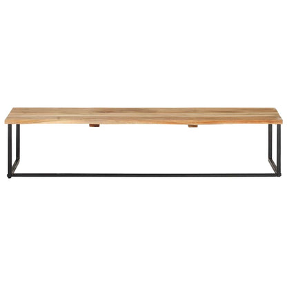 320251 vidaXL Peg with Live Edge 100x35x22 cm Solid Acacia Wood