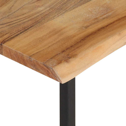 320251 vidaXL Peg with Live Edge 100x35x22 cm Solid Acacia Wood