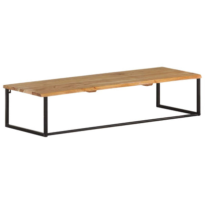 320251 vidaXL Peg with Live Edge 100x35x22 cm Solid Acacia Wood