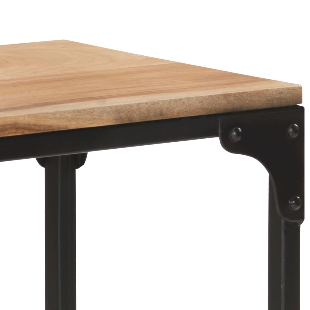 Console Table 110x30x75 cm Solid Acacia Wood