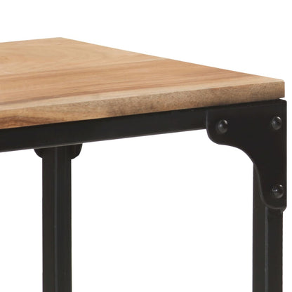 Console Table 110x30x75 cm Solid Acacia Wood