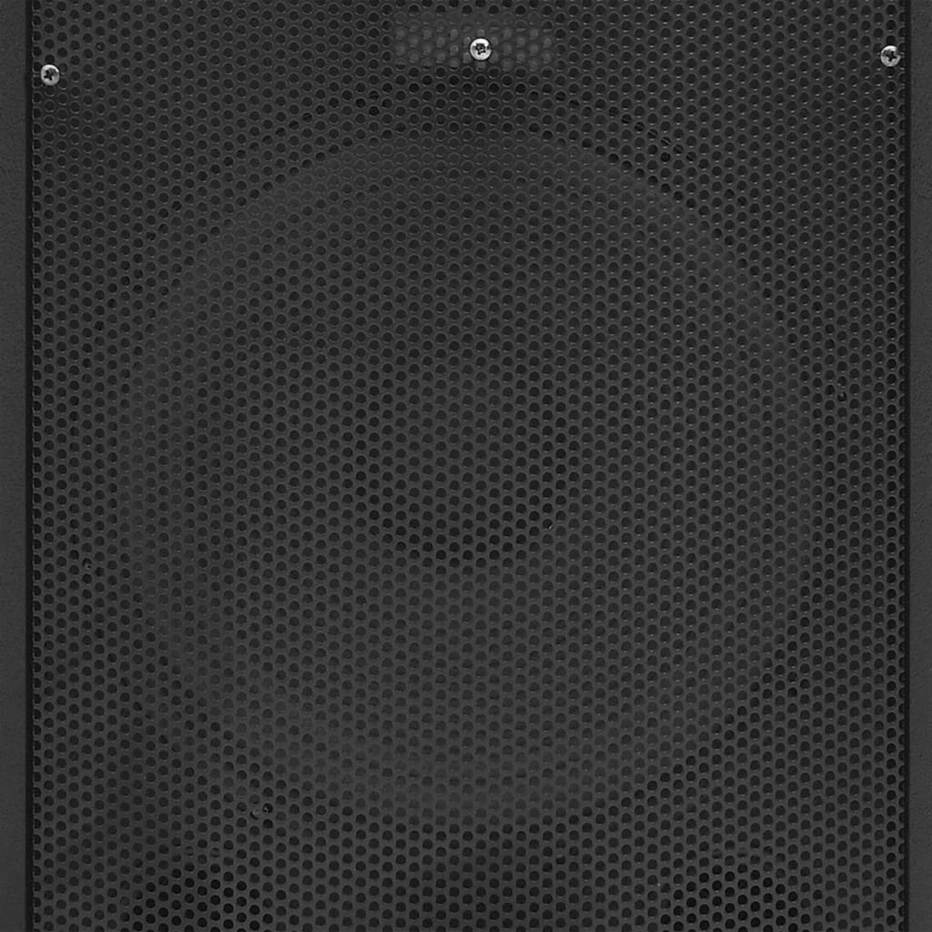 Professional Passive Hifi Stage Speaker 1000 W Black 37x37x64cm