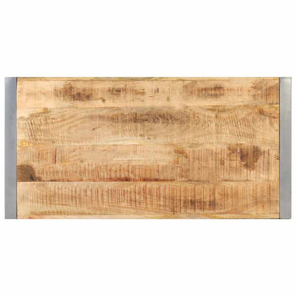321538 vidaXL Coffee Table 120x60x40 cm Rough Mango Wood