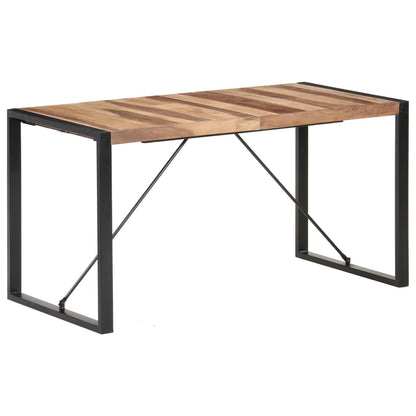 Dining Table 140x70x75 cm Solid Wood