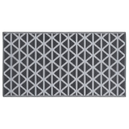 Outdoor Carpet ARAKIL Black 190x290 cm PP