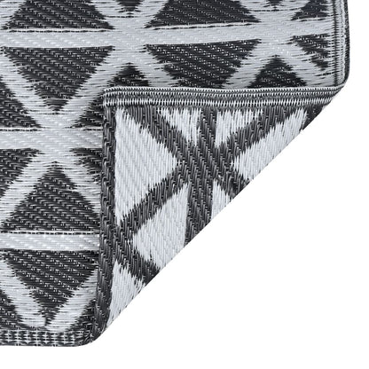 Outdoor Carpet ARAKIL Black 190x290 cm PP