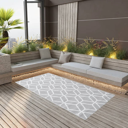 Outdoor Carpet ARAKIL Grey 80x150 cm PP