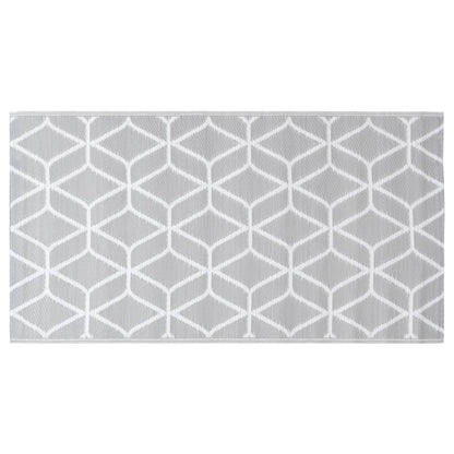 Outdoor Carpet ARAKIL Grey 120x180 cm PP