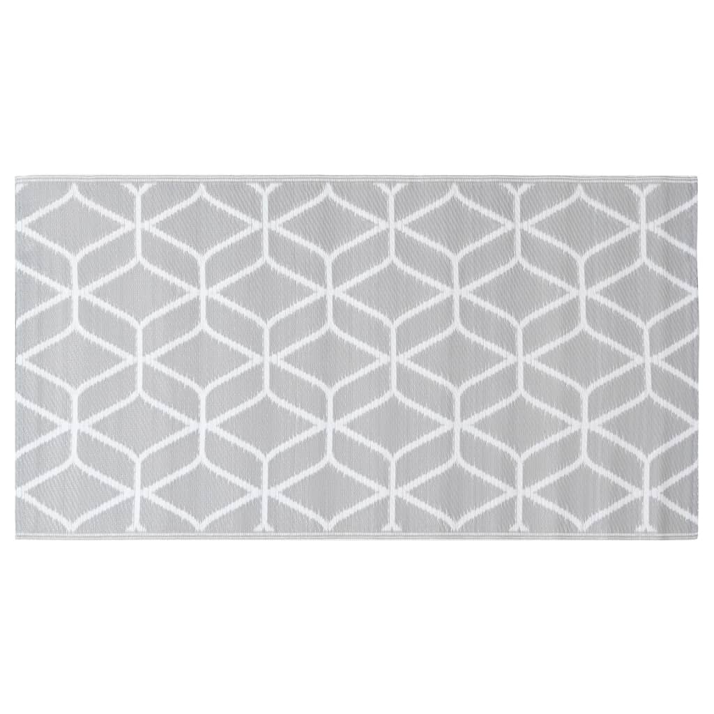 Outdoor Carpet ARAKIL Grey 190x290 cm PP