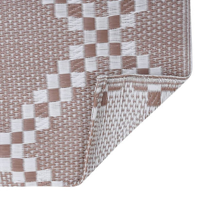 Outdoor Carpet ARAKIL Brown 120x180 cm PP