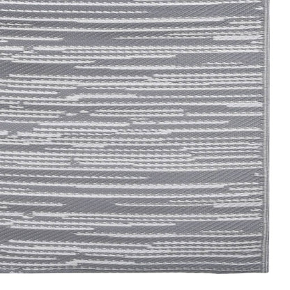 Outdoor Carpet ARAKIL Grey 120x180 cm PP