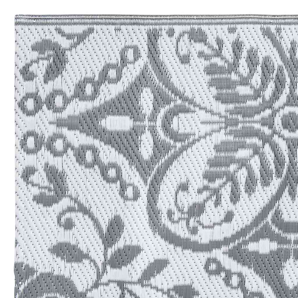 Outdoor Carpet ARAKIL Light Grey 190x290 cm PP