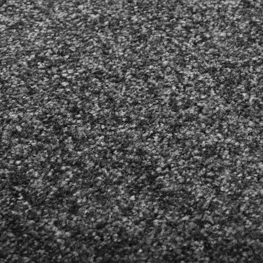 Doormat Washable Anthracite 60x90 cm