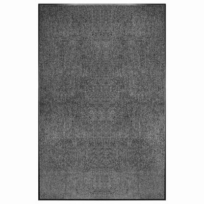 323420 vidaXL Doormat Washable Anthracite 120x180 cm
