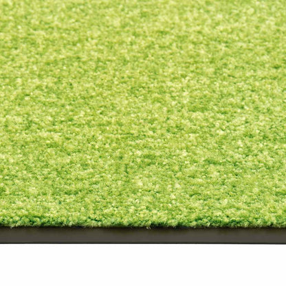 Doormat Washable Green 40x60 cm