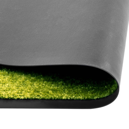 Doormat Washable Green 90x120 cm