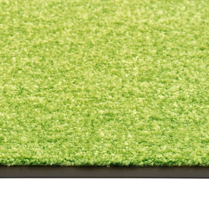 Doormat Washable Green 90x150 cm