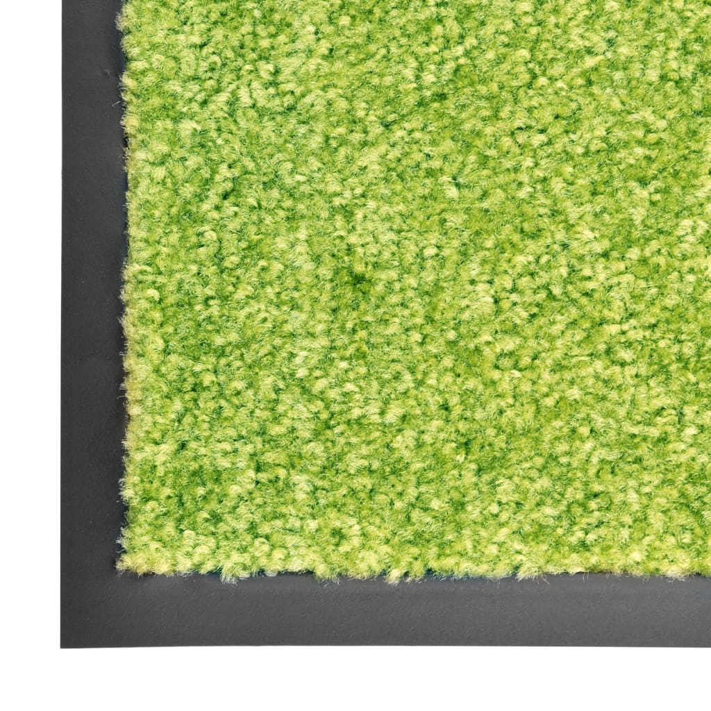 Doormat Washable Green 120x180 cm