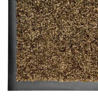 Doormat Washable Brown 60x180 cm