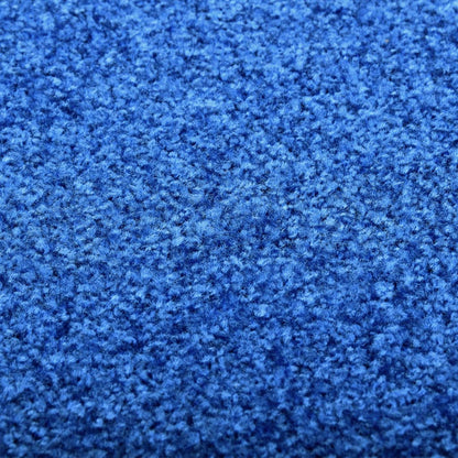 Doormat Washable Blue 90x150 cm