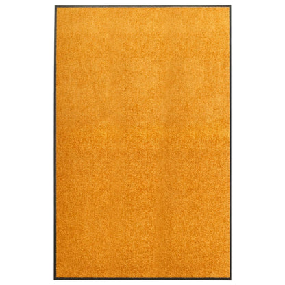 323456 vidaXL Doormat Washable Orange 120x180 cm