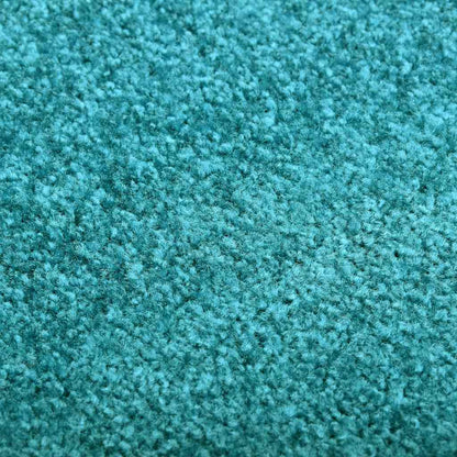 Doormat Washable Cyan 60x180 cm