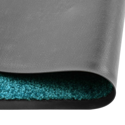 Doormat Washable Cyan 120x180 cm
