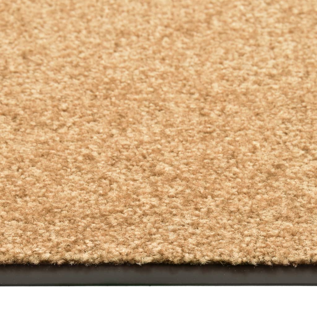 Doormat Washable Cream 60x180 cm