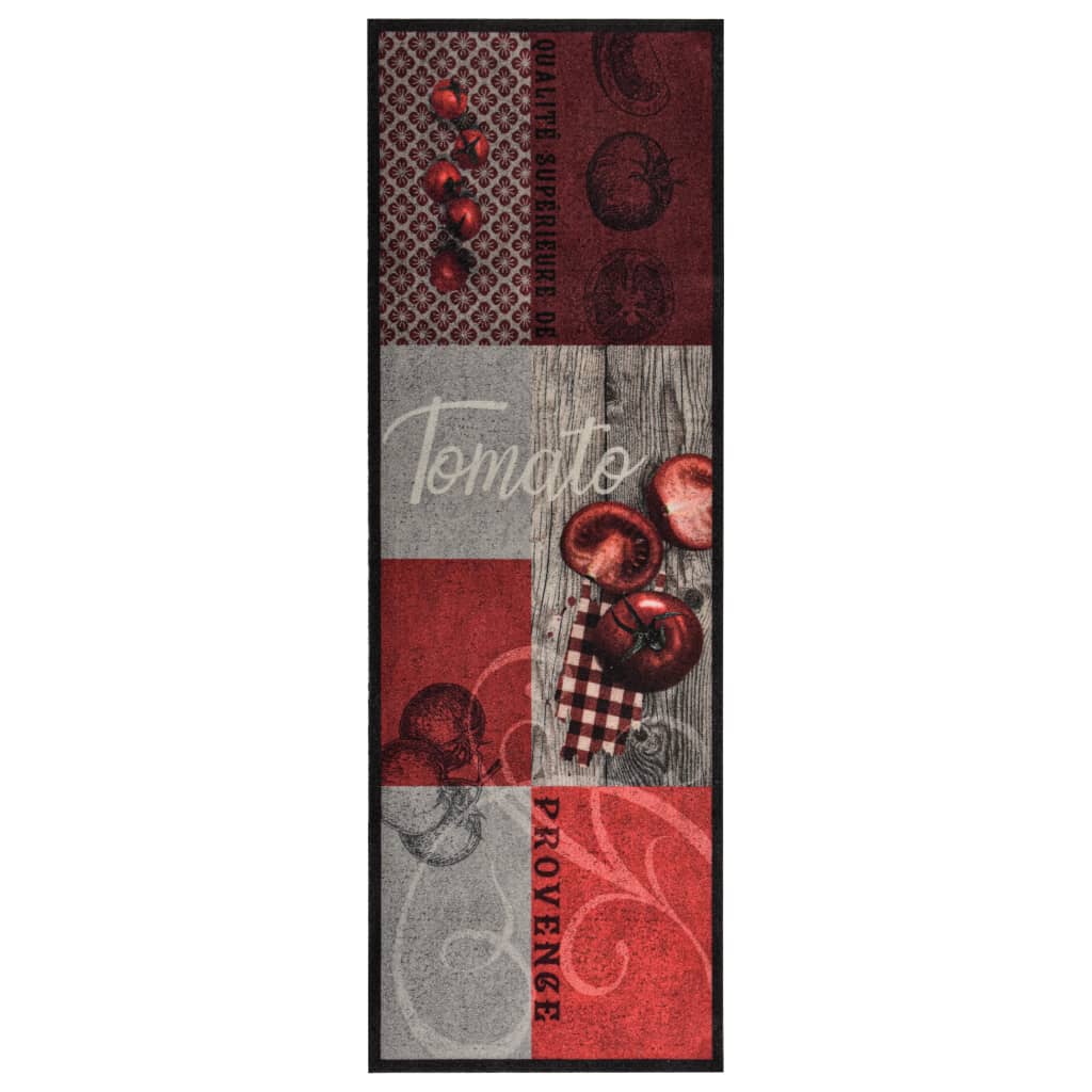 Kitchen Floor Mat Washable Tomato 60x180 cm