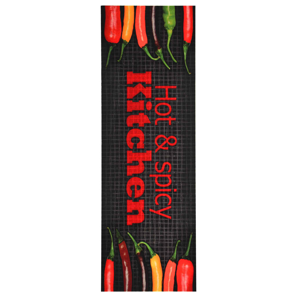 Kitchen Floor Mat Washable Hot&Spicy 45x150 cm