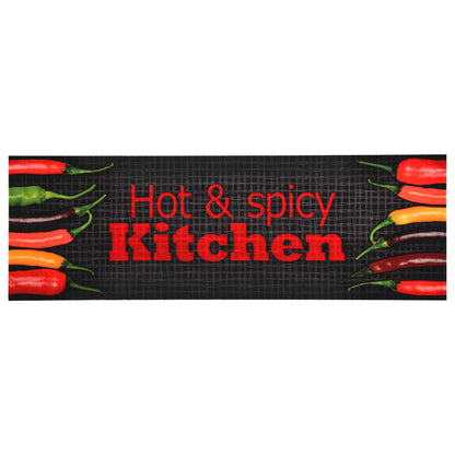 Kitchen Floor Mat Washable Hot&Spicy 45x150 cm