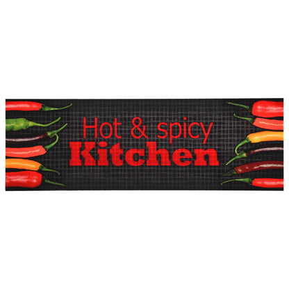 Kitchen Floor Mat Washable Hot&Spicy 60x180 cm