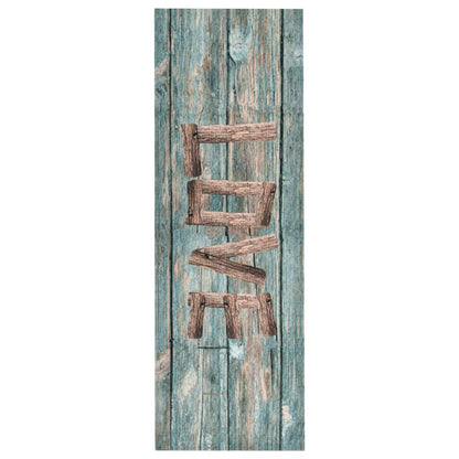 Kitchen Floor Mat Washable Love 60x180 cm
