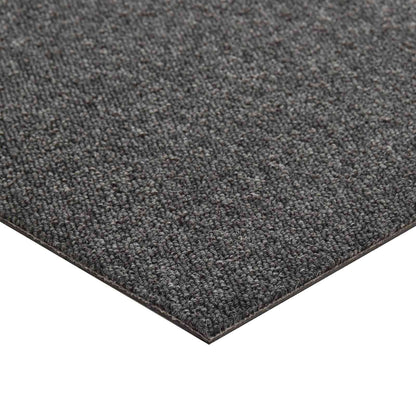 Carpet 20 pcs Anthracite 50 x 50 cm 100% Polypropylene