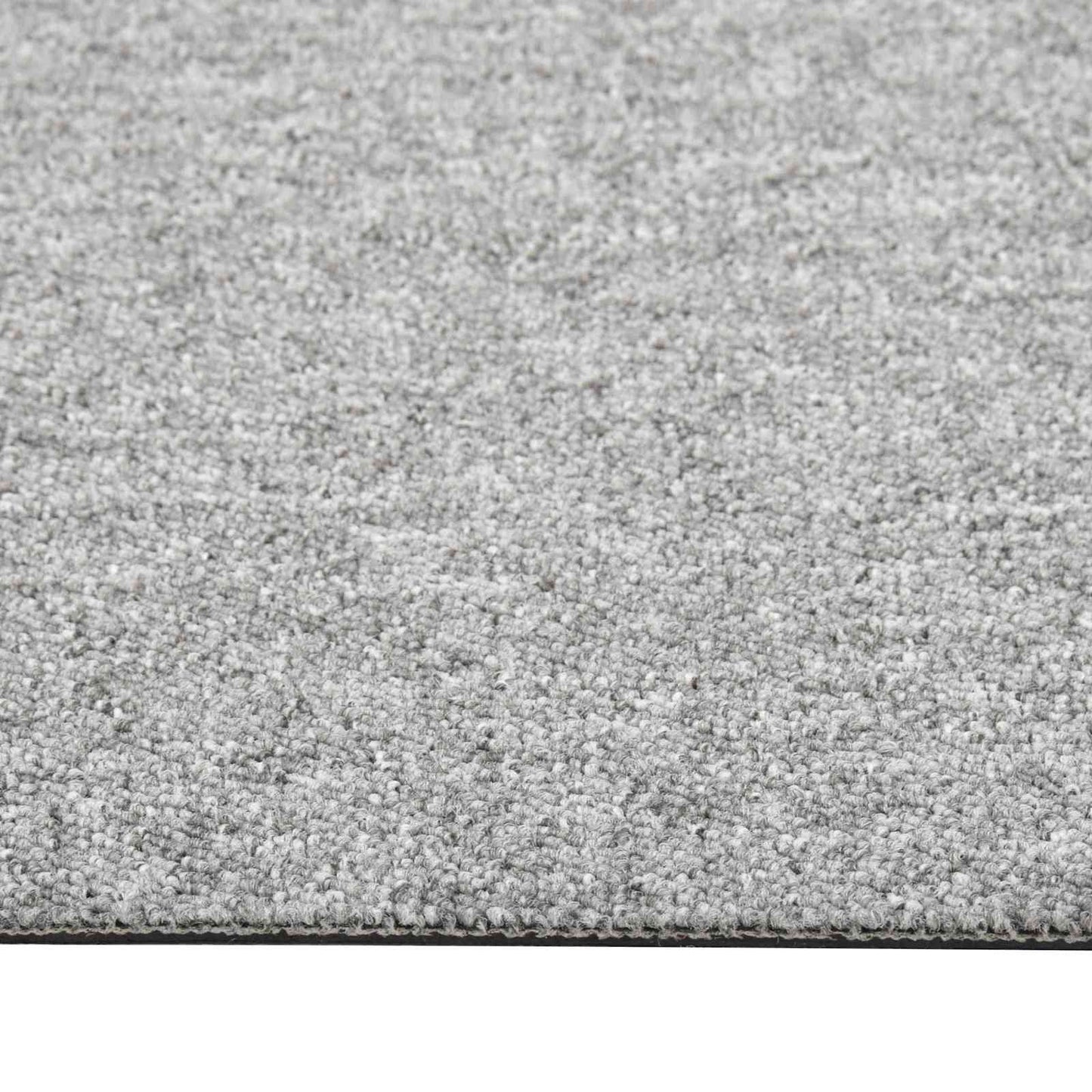 Carpet 20 pcs Light Grey 50 x 50 cm 100% Polypropylene