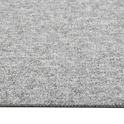 Carpet 20 pcs Light Grey 50 x 50 cm 100% Polypropylene