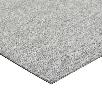 Carpet 20 pcs Light Grey 50 x 50 cm 100% Polypropylene