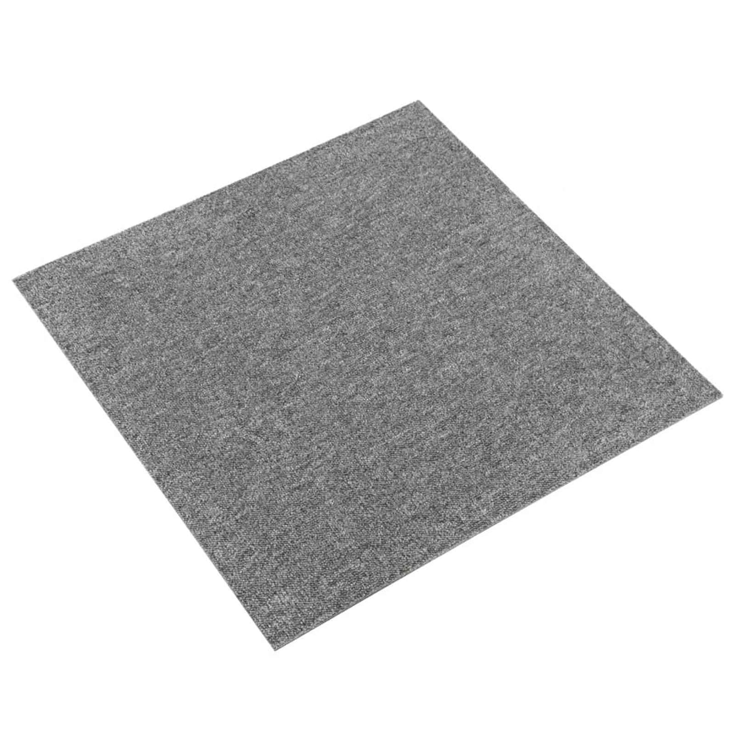 Carpet 20 pcs Grey 50 x 50 cm 100% Polypropylene