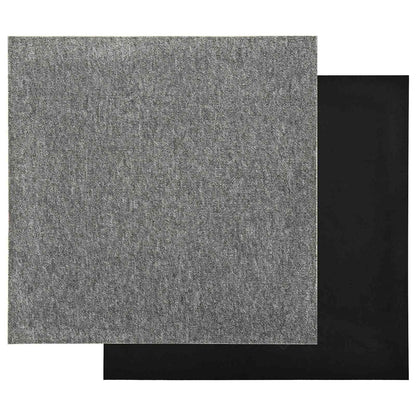 Carpet 20 pcs Grey 50 x 50 cm 100% Polypropylene
