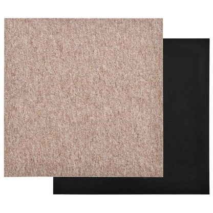 Carpet 20 pcs Beige 50 x 50 cm 100% Polypropylene