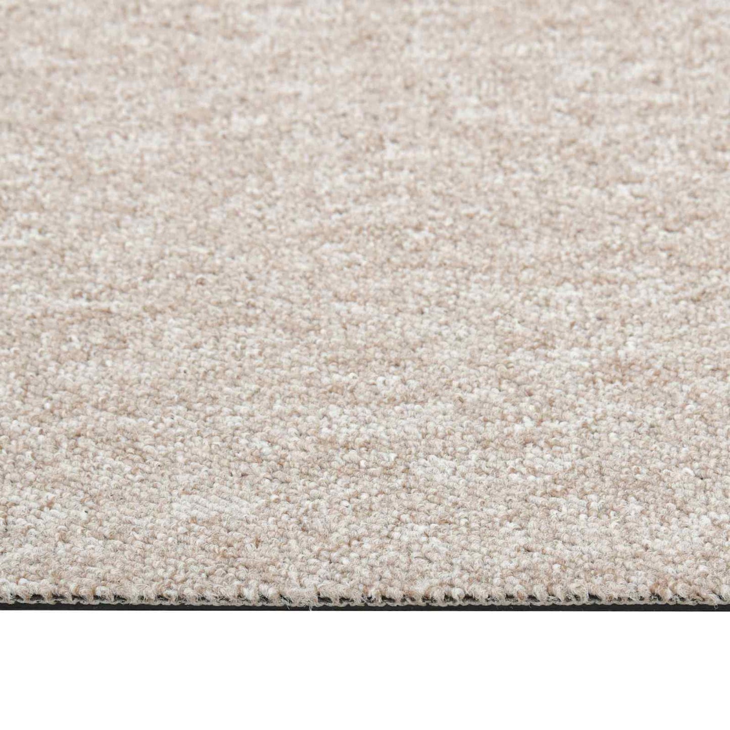 Carpet 20 pcs Light Beige 50 x 50 cm 100% Polypropylene