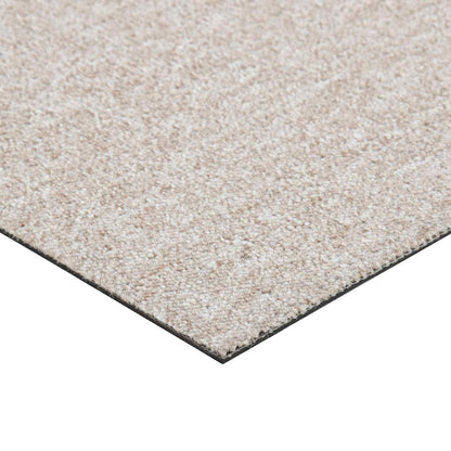 Carpet 20 pcs Light Beige 50 x 50 cm 100% Polypropylene