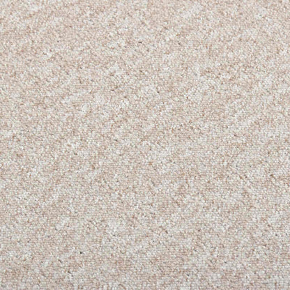 Carpet 20 pcs Light Beige 50 x 50 cm 100% Polypropylene