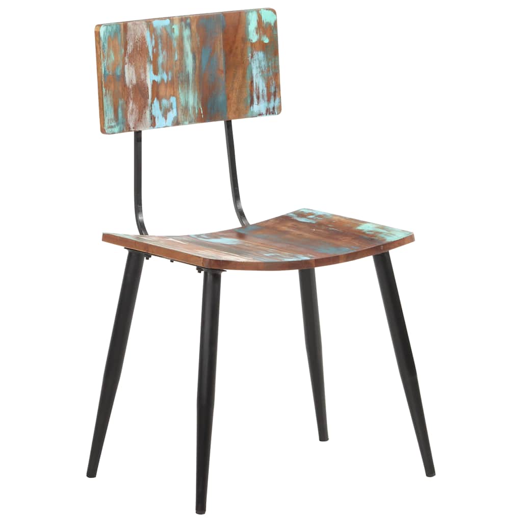 Dining Chairs 6 pcs Solid Reclaimed Wood