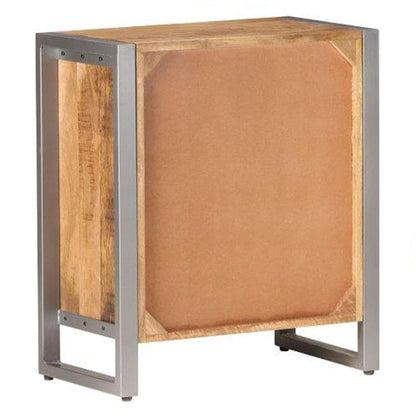 323485 vidaXL Sideboard 60x35x70 cm Rough Mango Wood